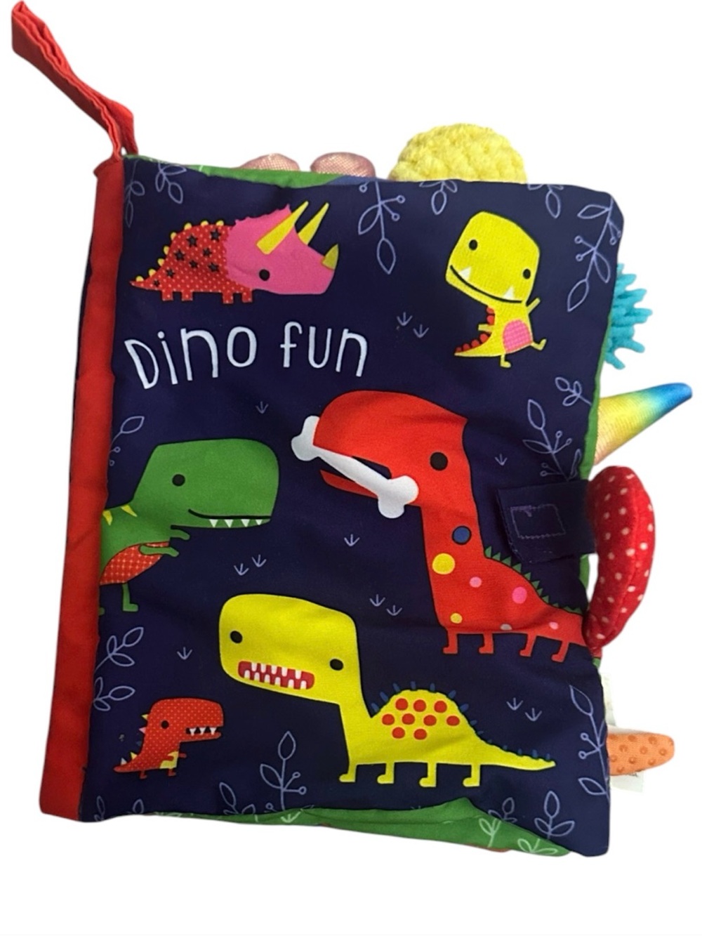 Dinosaur Soft Activity Crinkle Baby Book